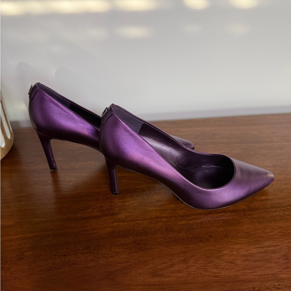 Elegant Purple Women's Heels Karl Lagerfeld